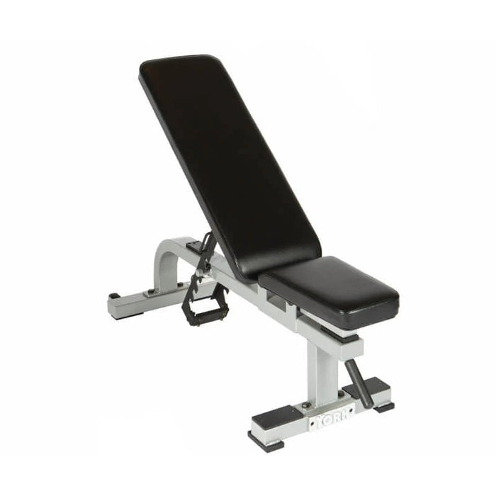 York Barbell STS Flat To Incline Bench White