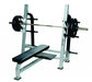 York Barbell STS Olympic Flat Bench Silver