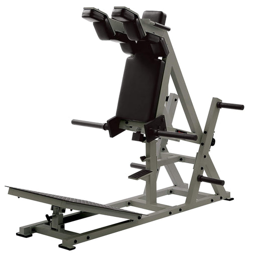 York Barbell STS Power Front Squat Machine Silver