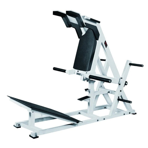 York Barbell STS Power Front Squat Machine White