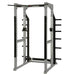 York Barbell STS Power Rack with Hook Plates Silver