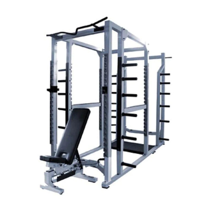 York Barbell STS Triple Combo Rack With Bench