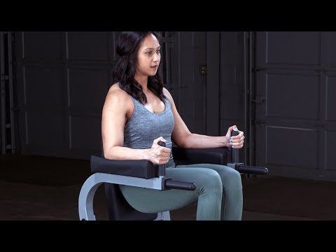 Body Solid GVKR60 Vertical Knee Raise and Dip